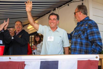 Rick Vento with Gary George and Tony Jurado